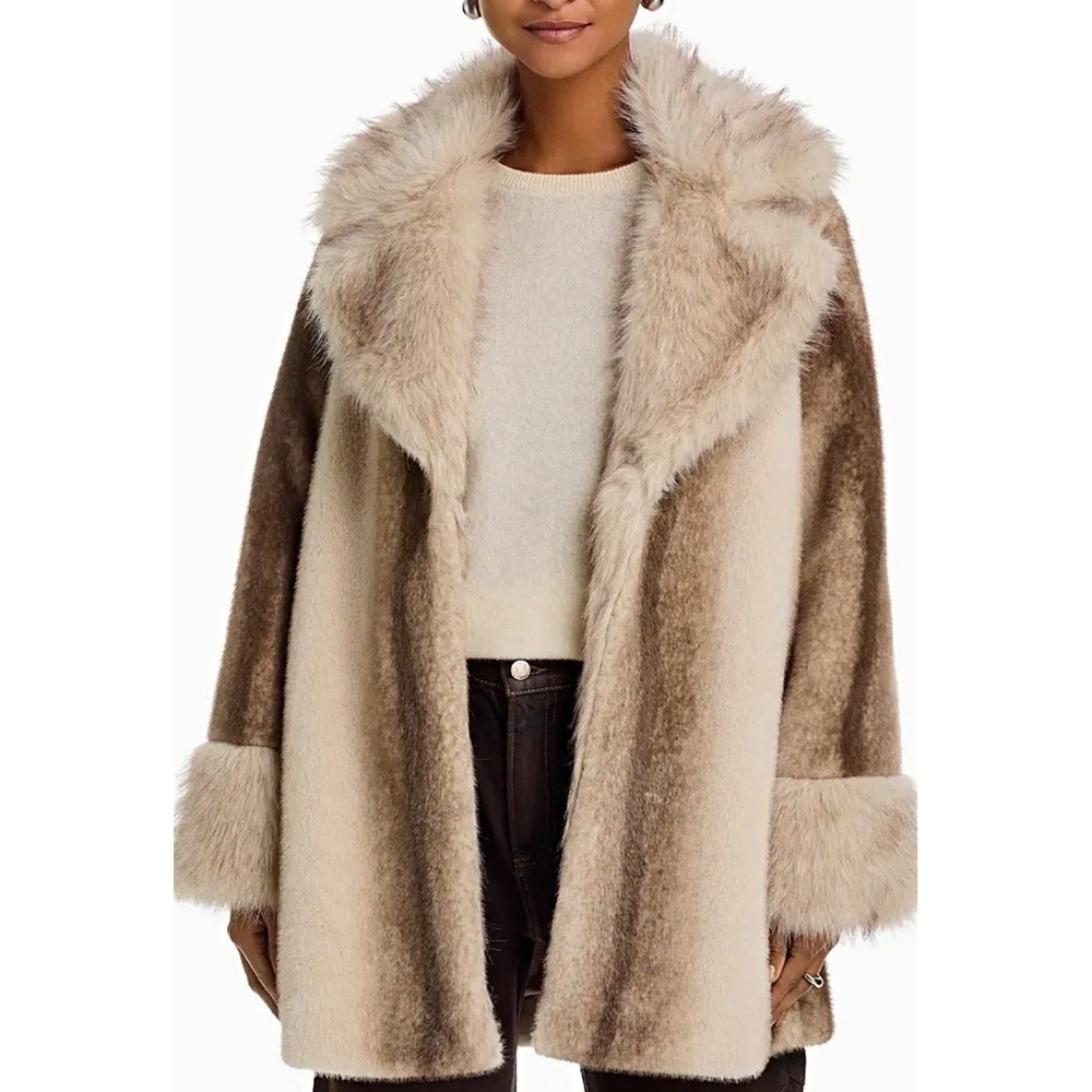 Steve Madden women's Carmelina Faux Fur Coat